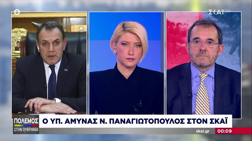 Νίκος Παναγιωτόπουλος: Ενισχύουμε την αποτρεπτική ισχύ των ενόπλων δυνάμεων