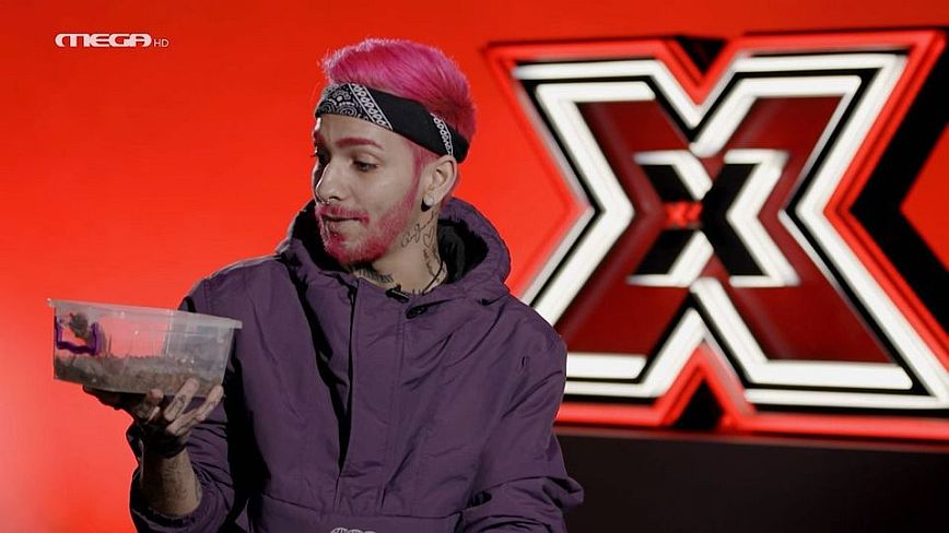 X Factor: Ήρθε στις auditions με μια ταραντούλα