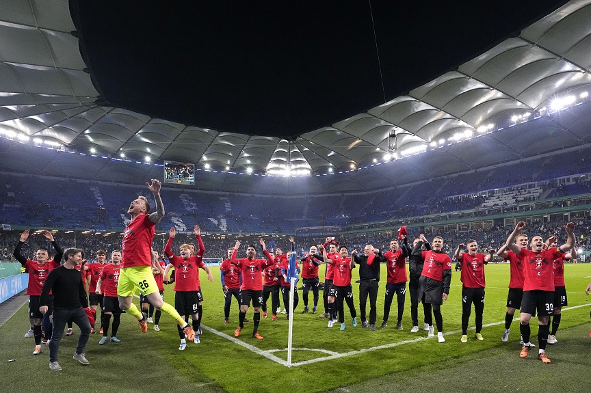 DFB-Pokal: Στον τελικό του Κυπέλλου η Φράιμπουργκ – Νίκησε με 3-1 το Αμβούργο