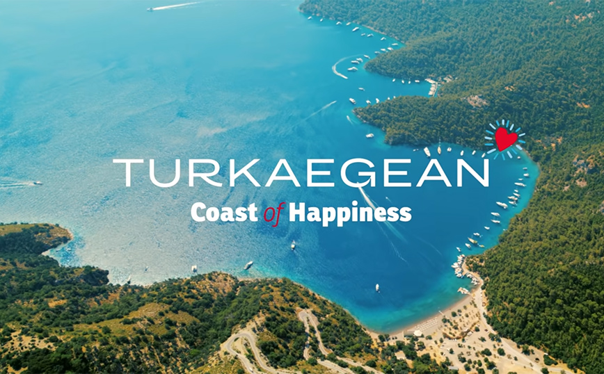 Τουρκία: Νέα προκλητική τουριστική καμπάνια με μπουζούκι, αρχαία μνημεία και&#8230; Turkaegean