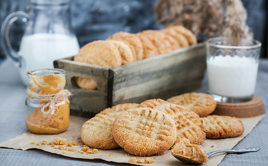 Τα μπισκότα φυστικοβούτυρου 3 συστατικών του TikTok γεμάτα με πρωτεΐνη