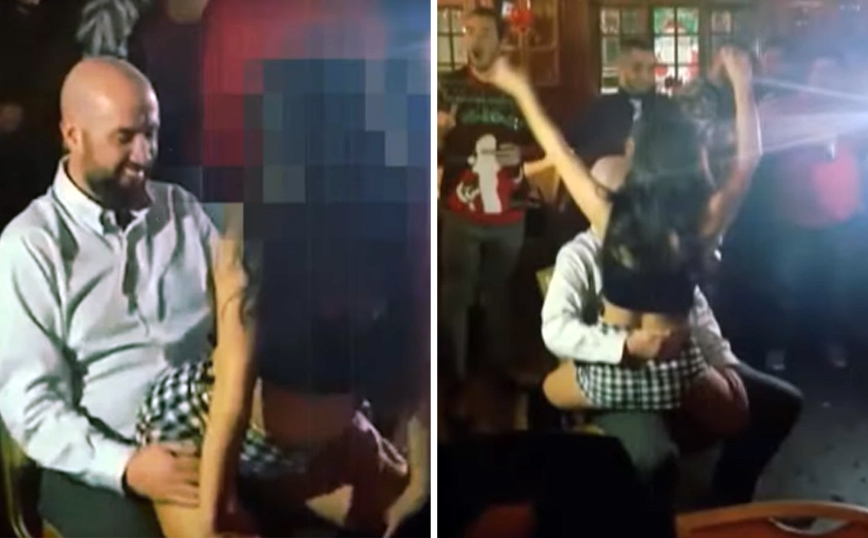 Ο αισθησιακός χορός της Vera Mekuli στα πόδια του προϊστάμενού της Ο αισθησιακός χορός της Vera Mekuli στα πόδια του προϊστάμενού της