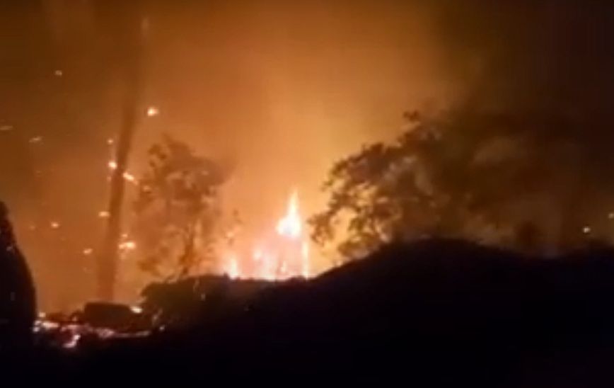 Φωτιά στον Έβρο: Εντολή εκκένωσης στο χωριό Δαδιά