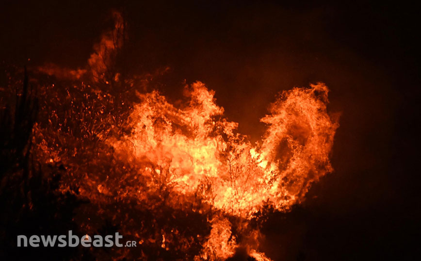 Φωτιά στην Πεντέλη: Ο ξένος Τύπος για την πύρινη λαίλαπα που καίει την Αττική