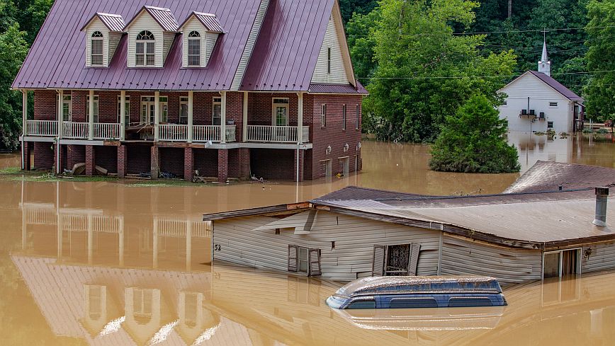 ΗΠΑ: Στους 25 ανήλθαν οι νεκροί από τις πλημμύρες στο Κεντάκι και αναμένεται να αυξηθεί περισσότερο