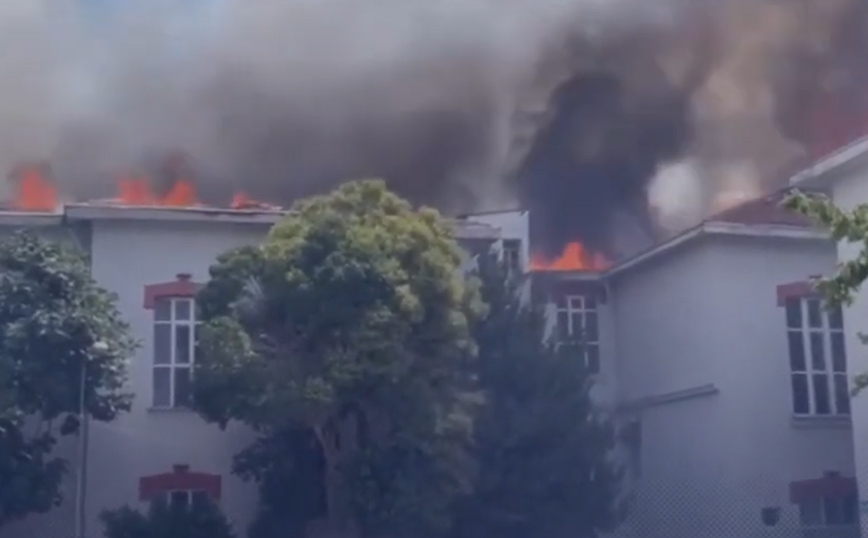 Κωνσταντινούπολη: Εικόνες καταστροφής από το ελληνικό νοσοκομείο &#8211; Η πιθανή αιτία της φωτιάς