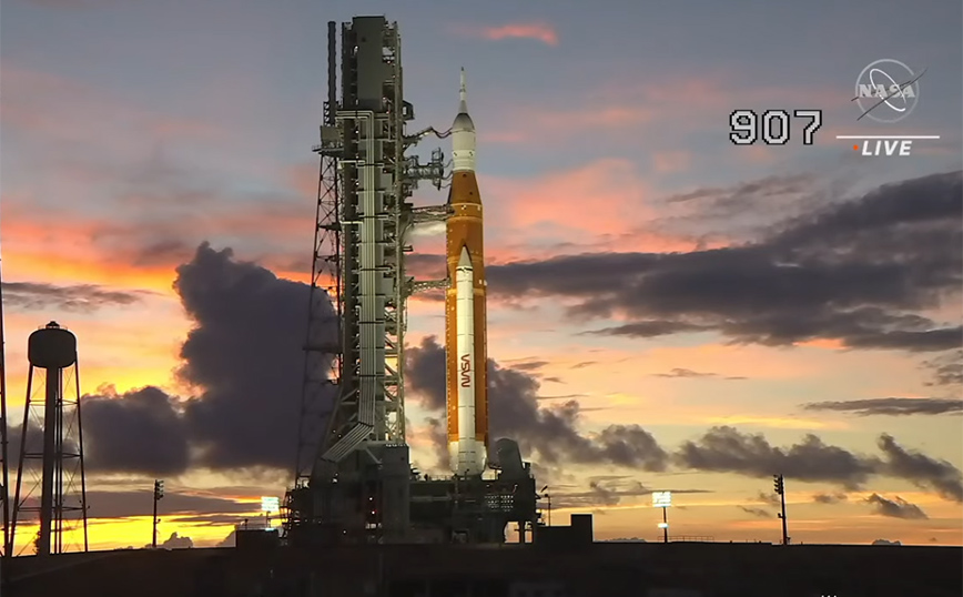 NASA: Θρίλερ με τη διαστημική αποστολή «Άρτεμις 1»: Διαρροή υδρογόνου διέκοψε προσωρινά την εκτόξευση του πυραύλου