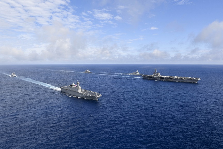 ΗΠΑ: Αμερικανικά πολεμικά πλοία πλέουν κοντά στην Ταϊβάν