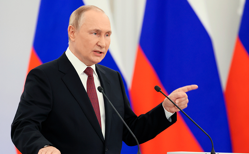 Ο Πούτιν κατηγορεί τους «Αγγλο-Σάξονες» πως ανατίναξαν τους αγωγούς του Nord Stream- «Οι εκρήξεις αντιστοιχούν σε εκατοντάδες κιλά TNT»
