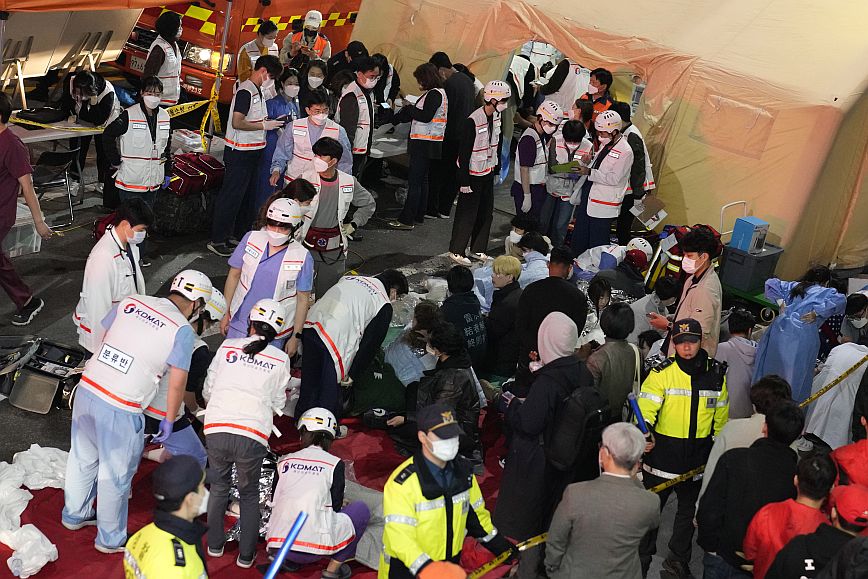 Τραγωδία στη Σεούλ: Τουλάχιστον 151 νεκροί και 82 τραυματίες στους εορτασμούς για το Halloween