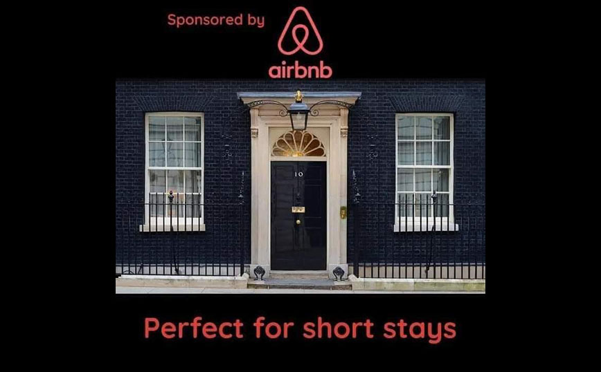 Στο… Airbnb η πρωθυπουργική κατοικία στην Ντάουνινγκ Στριτ μετά την παραίτηση Τρας &#8211; «Ιδανική για σύντομες διαμονές»