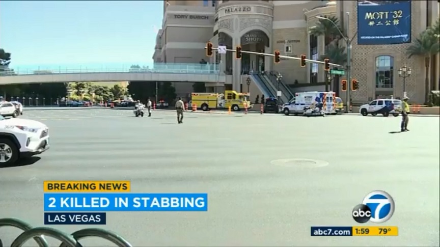 ΗΠΑ: Αιματηρή θανάσιμη επίθεση με μαχαίρι έξω από καζίνο στο Λας Βέγκας