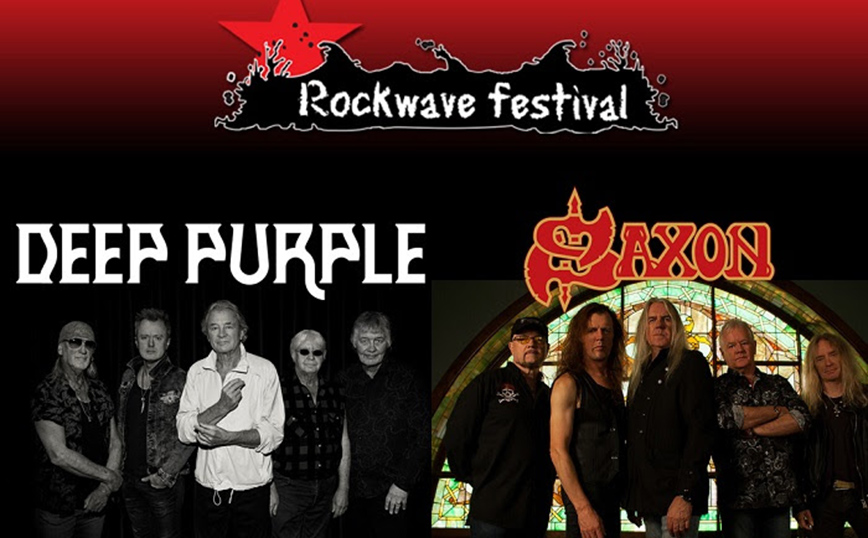 Rockwave Festival 2023: Deep Purple και Saxon έρχονται στις 7 Ιουλίου στην Ελλάδα 