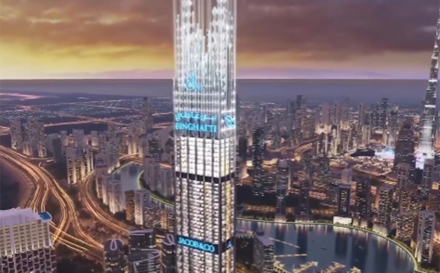 Ντουμπάι: Ετοιμάζεται ο υψηλότερος ουρανοξύστης κατοικιών στον κόσμο &#8211; Θα έχει 100 ορόφους