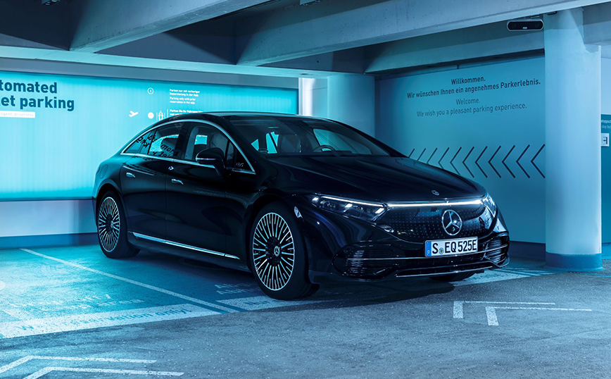 Αυτόνομο σύστημα στάθμευσης της Mercedes-Benz και της Bosch