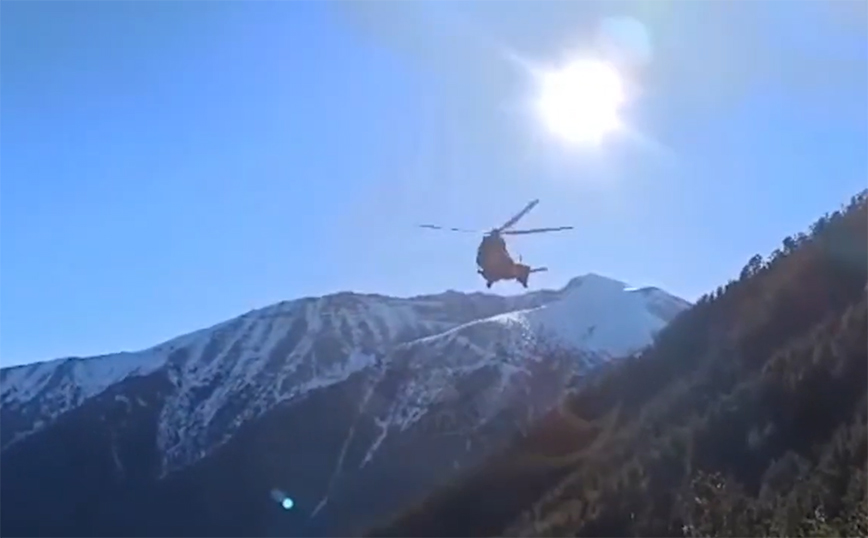 Όλυμπος: Βίντεο ντοκουμέντο από την ανάσυρση του 41χρονου ορειβάτη που βρέθηκε νεκρός