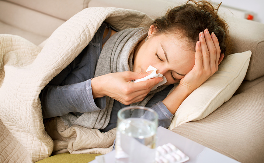 Τι κάνουμε και τι όχι όταν εμφανίζονται τα πρώτα συμπτώματα της γρίπης