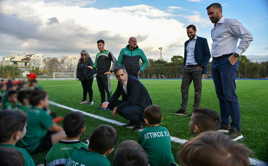 Δήμος Αθηναίων: Μετέτρεψε το ποδοσφαιρικό γήπεδο της Ακαδημίας Πλάτωνος σε ένα σύγχρονο χώρο άθλησης