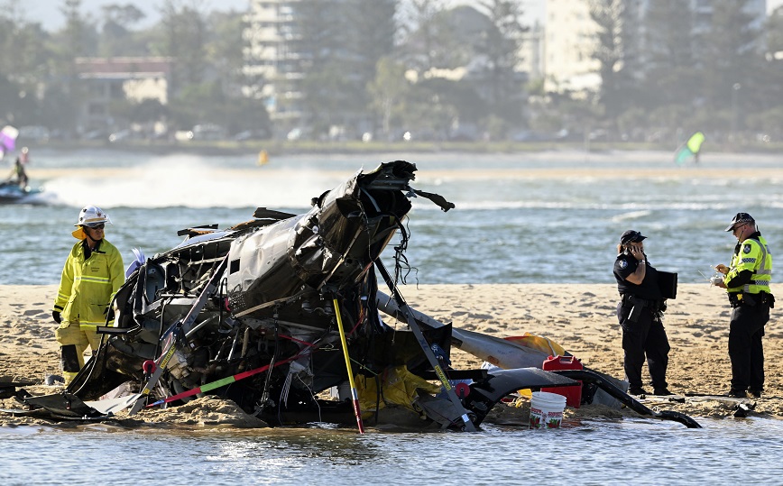 Αυστραλία: Ελικόπτερα συγκρούστηκαν στον αέρα &#8211; Τέσσερις νεκροί και τρεις τραυματίες