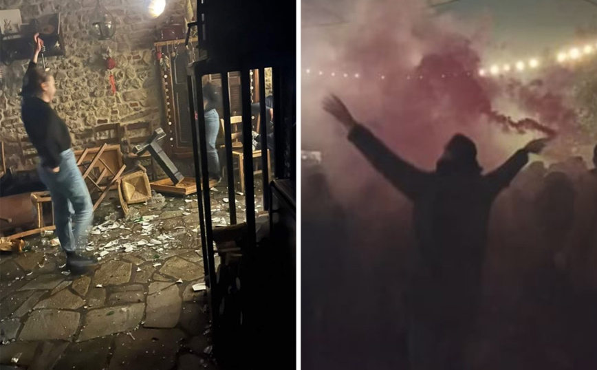 Γνωστό μαγαζί στη Λάρισα έκλεισε μετά από 20 χρόνια και έγινε χαμός: Πετούσαν τραπέζια, έσπαγαν πιάτα