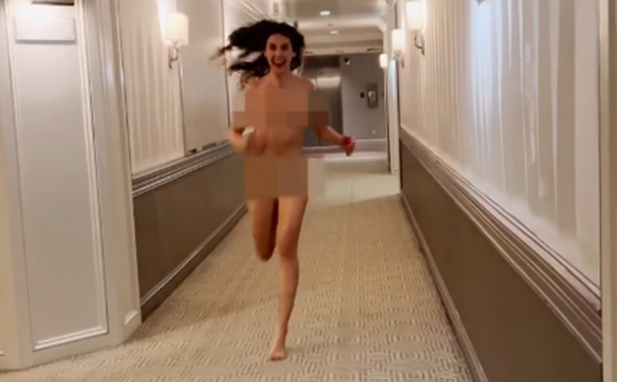 Η Άλισον Μπρι τρέχει γυμνή στον διάδρομο ξενοδοχείου και κάνει&#8230; έκπληξη στον σύζυγό της, Ντέιβ Φράνκο