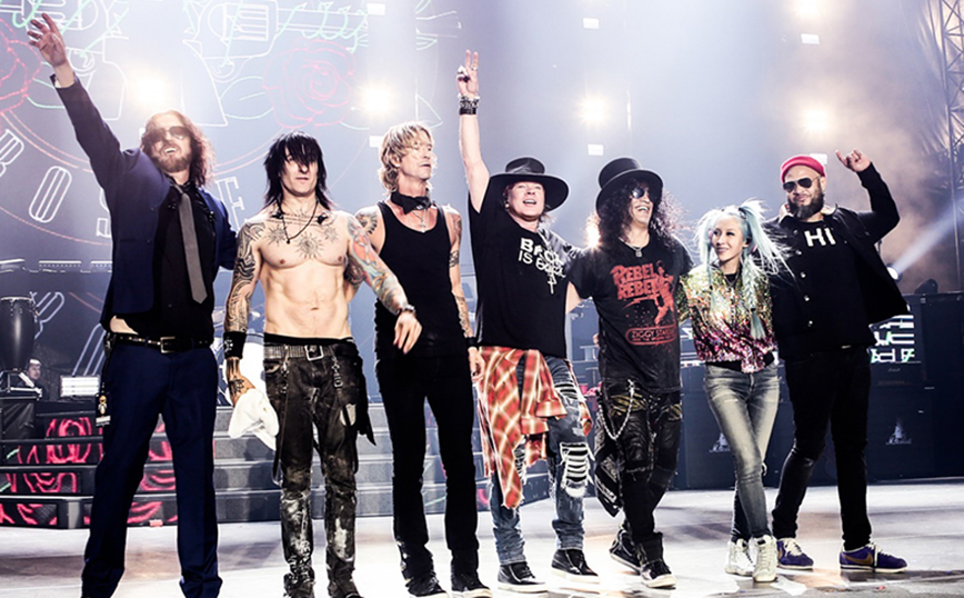 Οι Guns n’ Roses στο ΟΑΚΑ: Ξεκινάει η προπώληση των εισιτηρίων – Οι τιμές των πακέτων