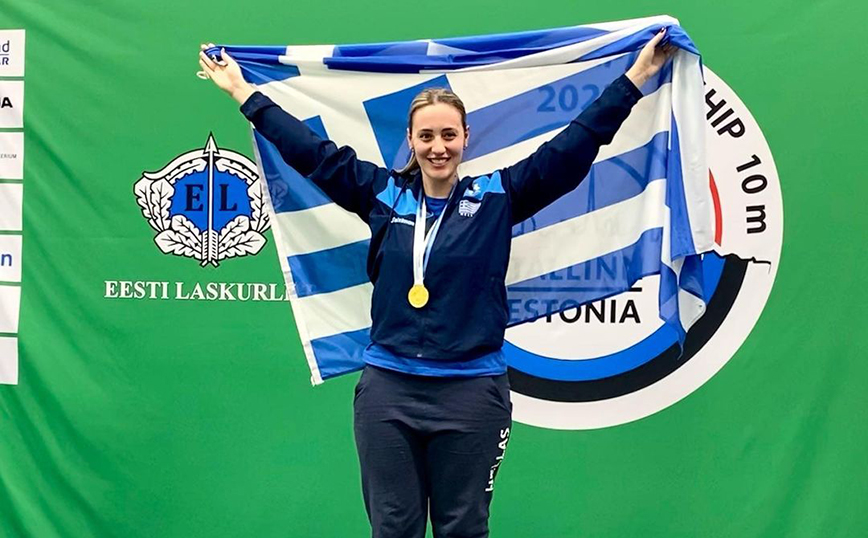 Η Άννα Κορακάκη αναδείχθηκε πρωταθλήτρια Ευρώπης στην σκοποβολή