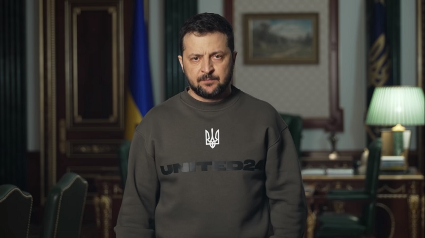 Βολοντίμιρ Ζελένσκι: Η ουκρανική σημαία πρέπει να επιστρέψει στην Κριμαία