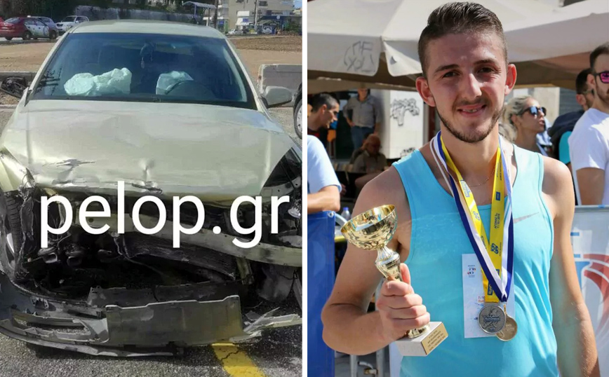 Πάτρα: Θρήνος για τον 25χρονο αθλητή Ντένις Γκιούρα που σκοτώθηκε σε τροχαίο