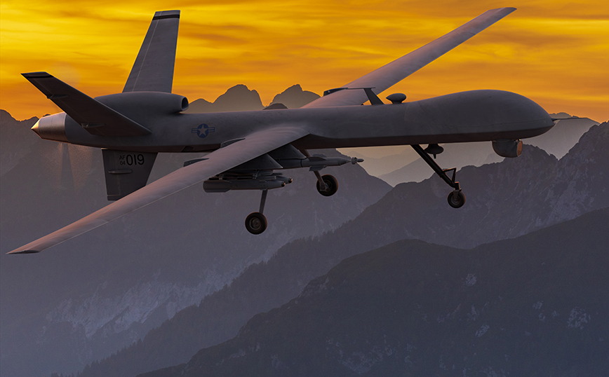 Ρωσικό μαχητικό έριξε φωτοβολίδα σε αμερικανικό drone στη Συρία