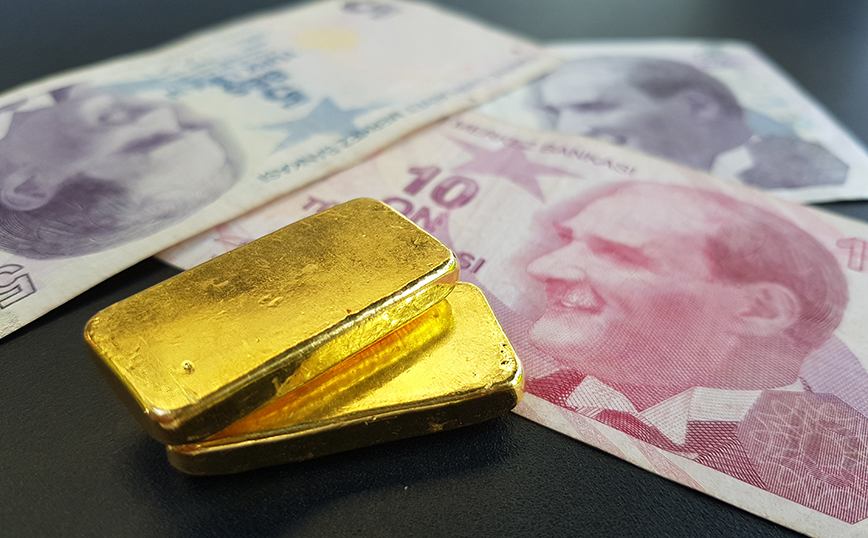 Τουρκία, ο μεγαλύτερος αγοραστής χρυσού στον κόσμο τον Ιανουάριο με αποθεματικό 565 τόνων