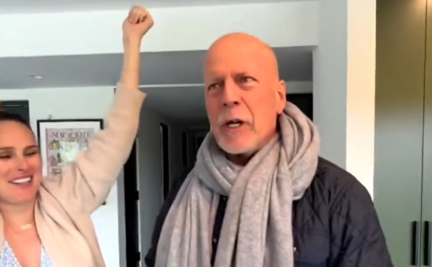 Μπρους Γουίλις: Το πρώτο βίντεο με τον ηθοποιό μετά την αποκάλυψη για την άνοια – Έγινε 68 ετών