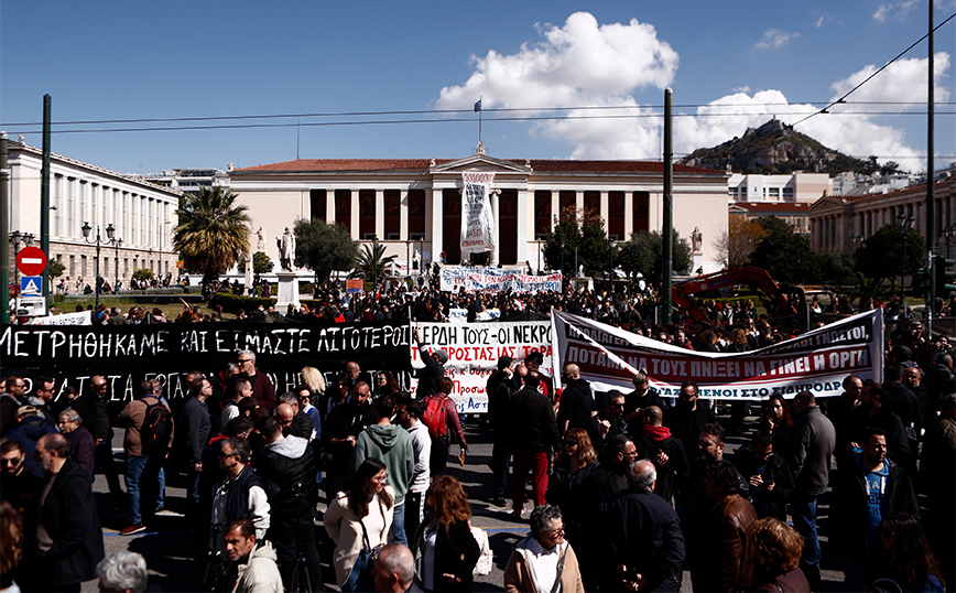 Διαψεύδει η ΕΛΑΣ τον τραυματισμό γυναίκας από αστυνομικούς στη χτεσινή πορεία