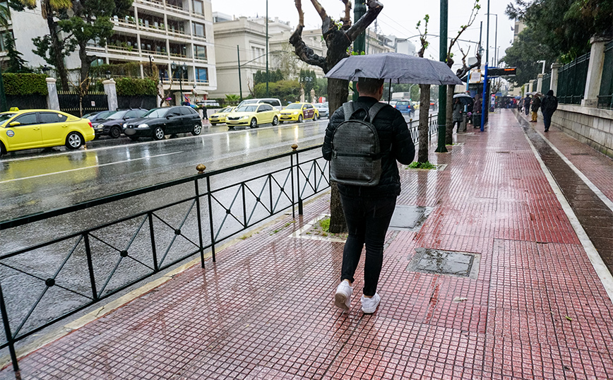 Έκτακτο δελτίο καιρού: Έρχονται βροχές και καταιγίδες στο μεγαλύτερο μέρος της χώρας
