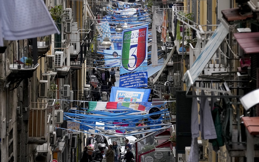 Ιταλικές αρχές σε οπαδούς της Νάπολι: Μείνετε μακριά από τον Βεζούβιο και μην πανηγυρίσετε εκεί