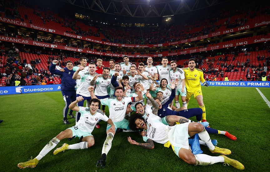 Copa del Rey: Στον τελικό για δεύτερη φορά στην ιστορία της η Οσασούνα &#8211; «Απέδρασε» με «χρυσό» 1-1 από το Μπιλμπάο