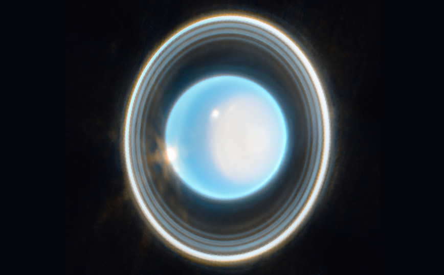Το τηλεσκόπιο James Webb κατέγραψε με λεπτομέρεια τον πλανήτη Ουρανό &#8211; Φανταστική εικόνα
