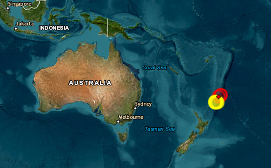 Σεισμός 7,1 Ρίχτερ ταρακούνησε τα νησιά Κερμαντέκ