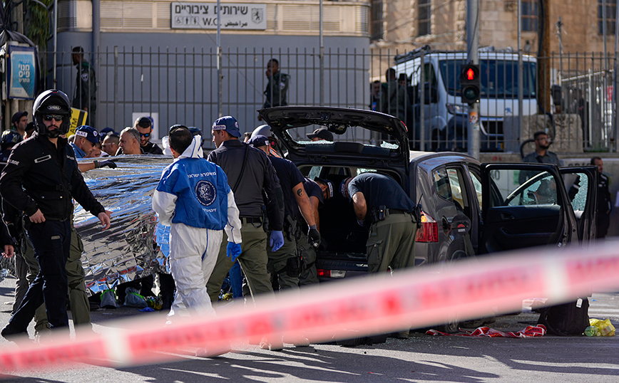Συναγερμός στο Ισραήλ: Αυτοκίνητο έπεσε σε πλήθος στην Ιερουσαλήμ