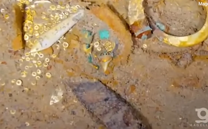 Στο φως οι ξεχασμένοι θησαυροί του Τιτανικού &#8211; Ανακαλύφθηκε μετά από 111 χρόνια χρυσό κολιέ από δόντι μεγαλόδοντα