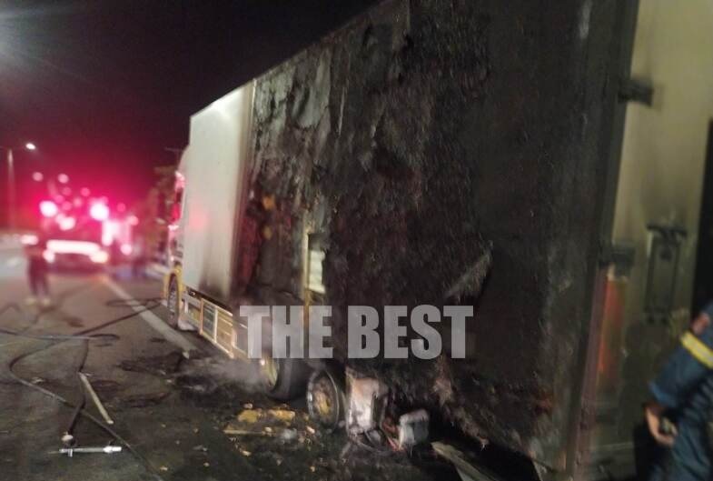 Πάτρα: Πανικός επικράτησε από φωτιά σε φορτηγό-ψυγείο