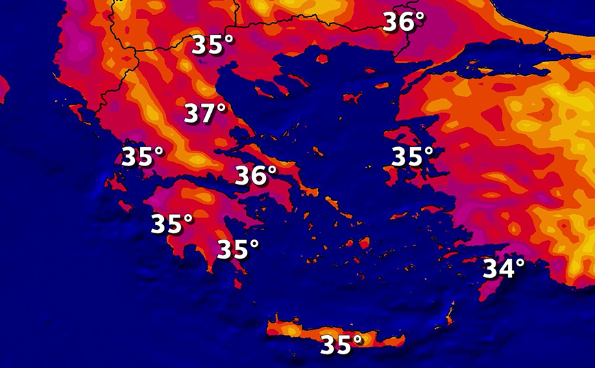 Καιρός: Καταιγίδες μετά τη ζέστη – Τι φέρνει από το απόγευμα του Σαββάτου το βαλκανικό ψυχρό μέτωπο