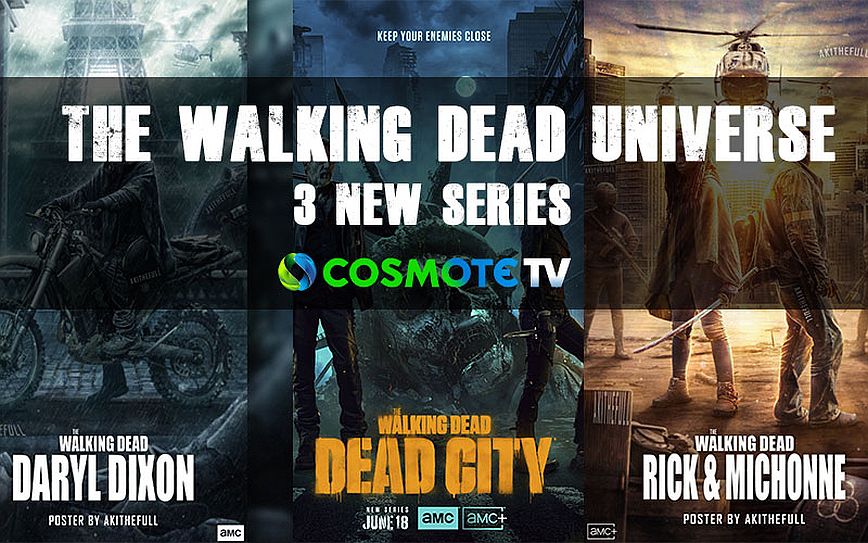 The Walking Dead: Οι 3 νέες σειρές του «The Walking Dead Universe» έρχονται στην COSMOTE TV