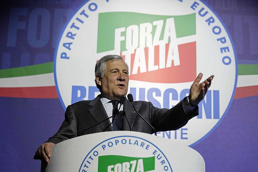 Ιταλία: Ο ΥΠΕΞ Αντόνιο Ταγιάνι διαδέχτηκε τον Σίλβιο Μπερλουσκόνι στην ηγεσία του κόμματος Forza Italia