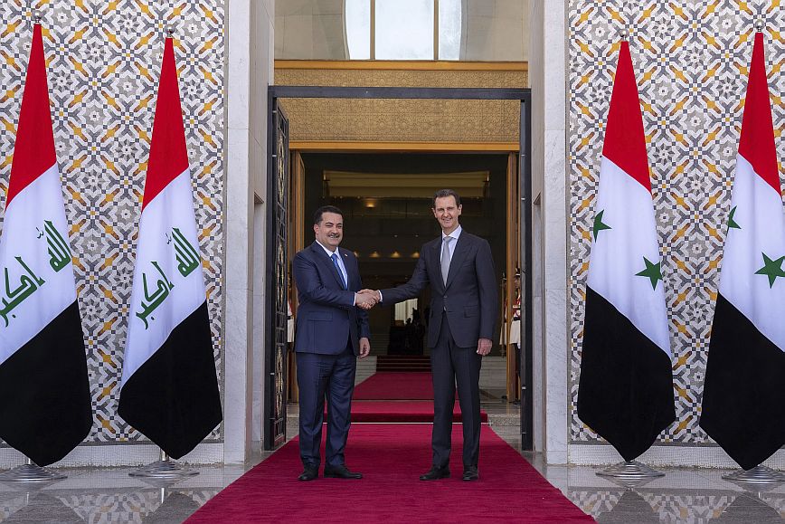 Ο πρόεδρος της Συρίας και ο πρωθυπουργός του Ιράκ συζήτησαν κοινές δράσεις κατά της τρομοκρατίας