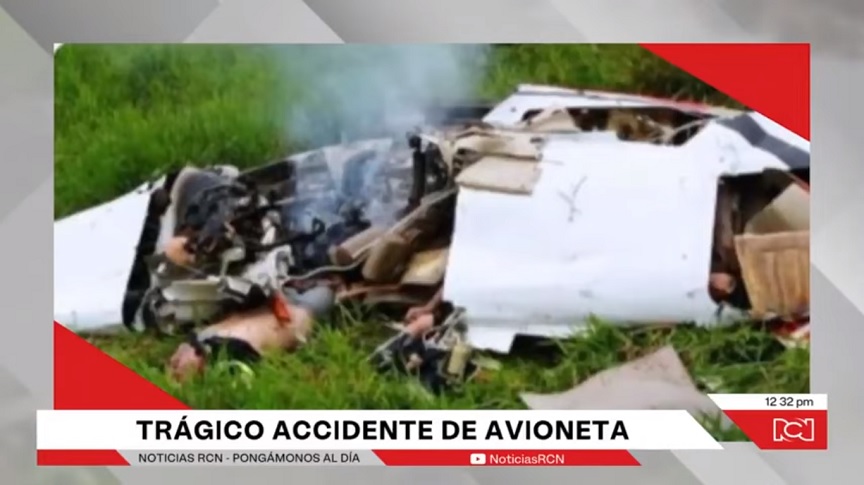 Πέντε πολιτικοί και ο πιλότος σκοτώθηκαν σε συντριβή αεροσκάφους στην Κολομβία