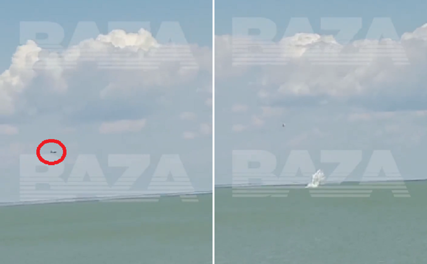 Βίντεο με πτώση ρωσικού μαχητικού Su-25 στην Αζοφική Θάλασσα &#8211; Νεκρός ο πιλότος