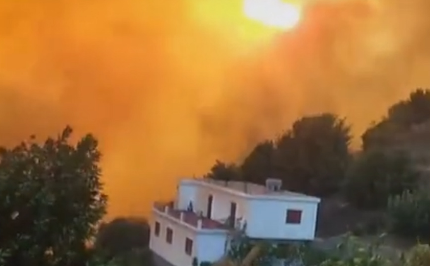 Φονικές πυρκαγιές στην Αλγερία -Τουλάχιστον 34 νεκροί, ανάμεσά τους 10 στρατιωτικοί