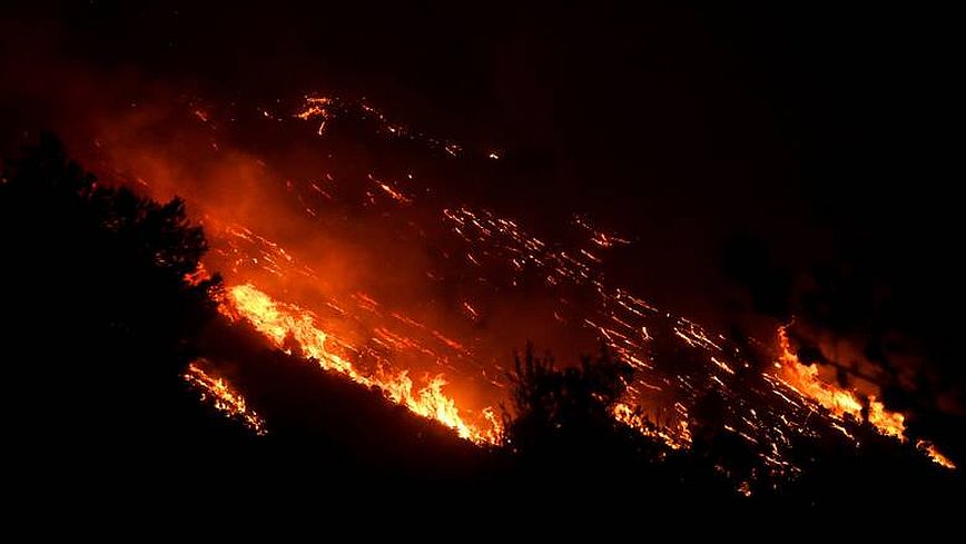 Απαγόρευση κυκλοφορίας τη Δευτέρα σε τέσσερις περιοχές της Κέρκυρας λόγω υψηλού κινδύνου πυρκαγιάς