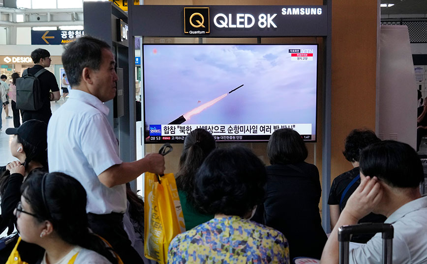 Εκτόξευση βαλλιστικού πυραύλου στη Βόρεια Κορέα